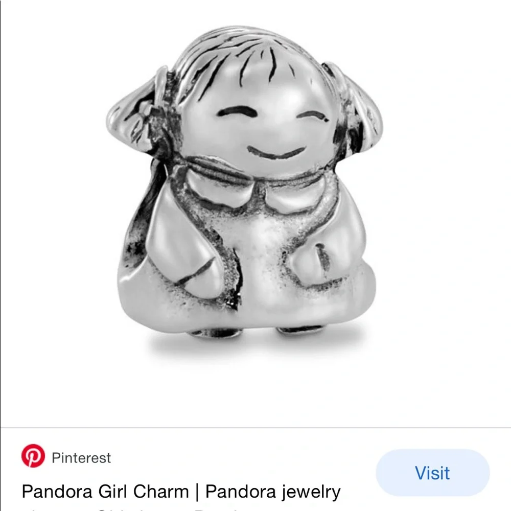 Pandora girl charm - Picture 5 of 5